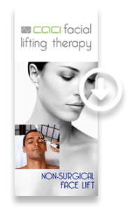 CACI Non-surgical Face Lift - About Face Leaflet