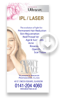 About Face IPL Clinic Leaflet