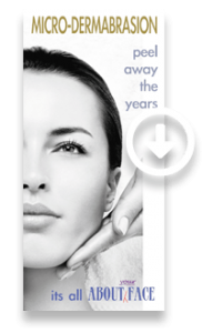 About Face Microdermabrasion Leaflet
